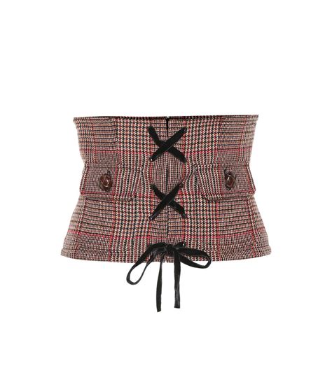 miu miu corset belt|Women's leather belts .